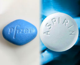 阿司匹林有與威而鋼類似的藥效？